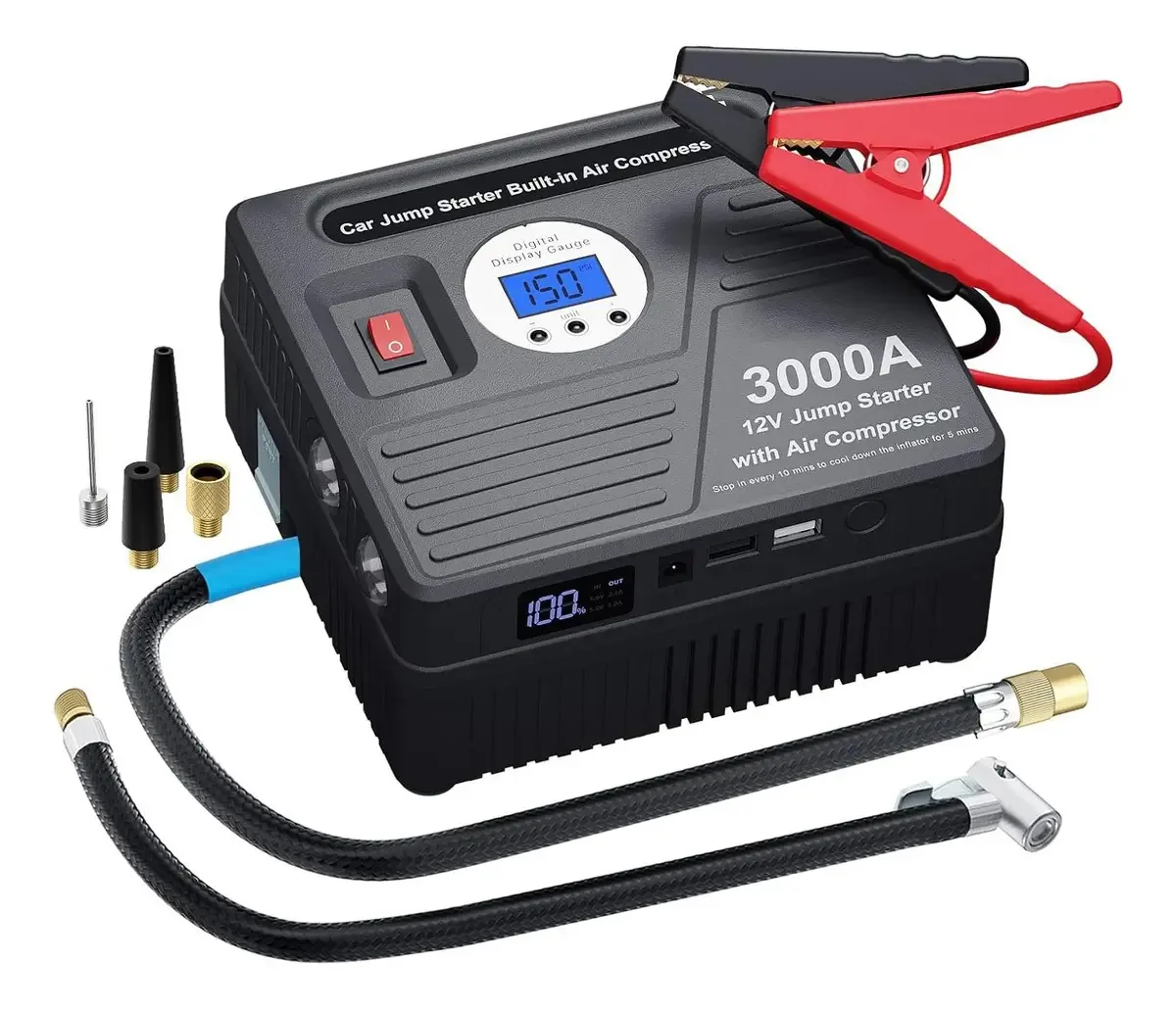 ADORETRIP CS02 3000 A 12V Preto