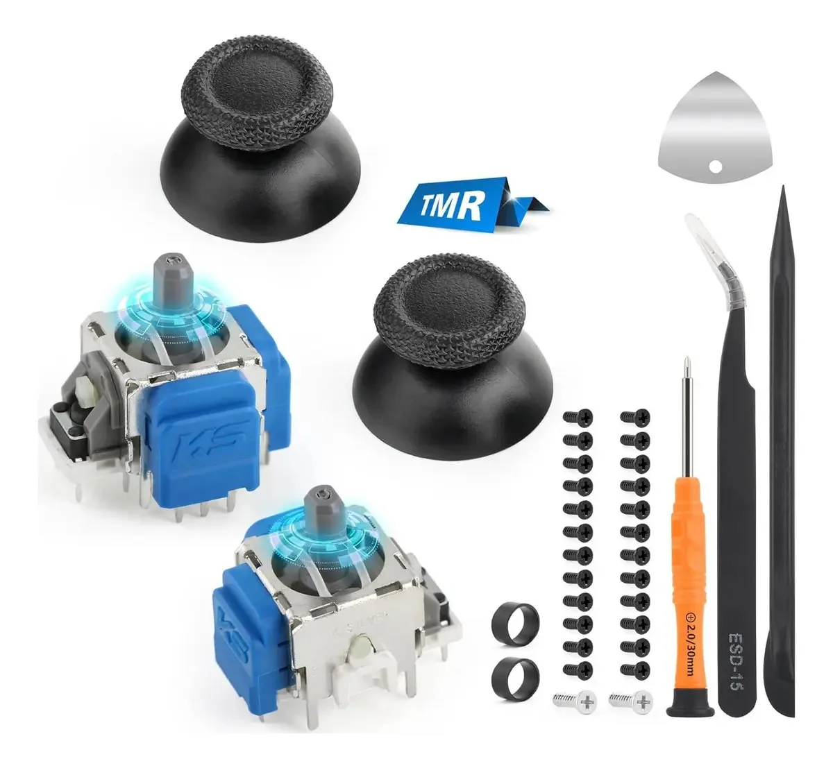 Pacote de joysticks de 2 Tmr para PS5 - Thumbsticks Spare Parts