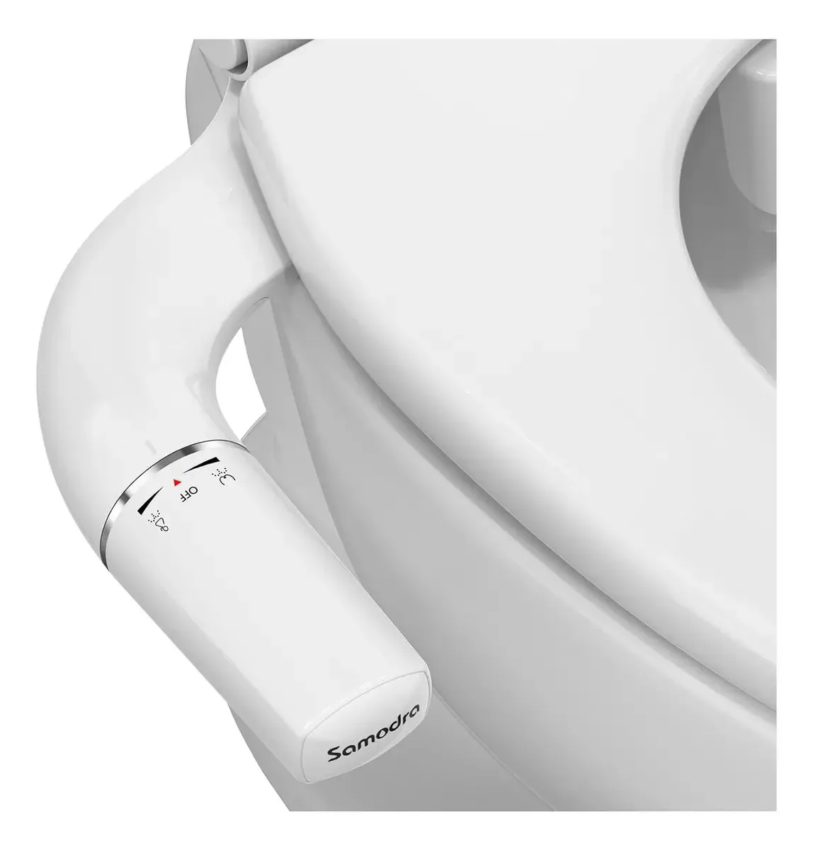 Bocal duplo ajustável para bidê ultrafino Samodra 0,48 cm