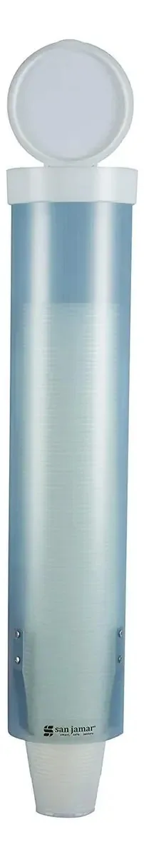 Dispensador de copos azuis San Jamar C3165tbl de 4-10 onças