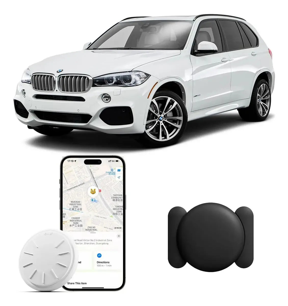 Rastreador GPS para veículos magnéticos Hongtop
