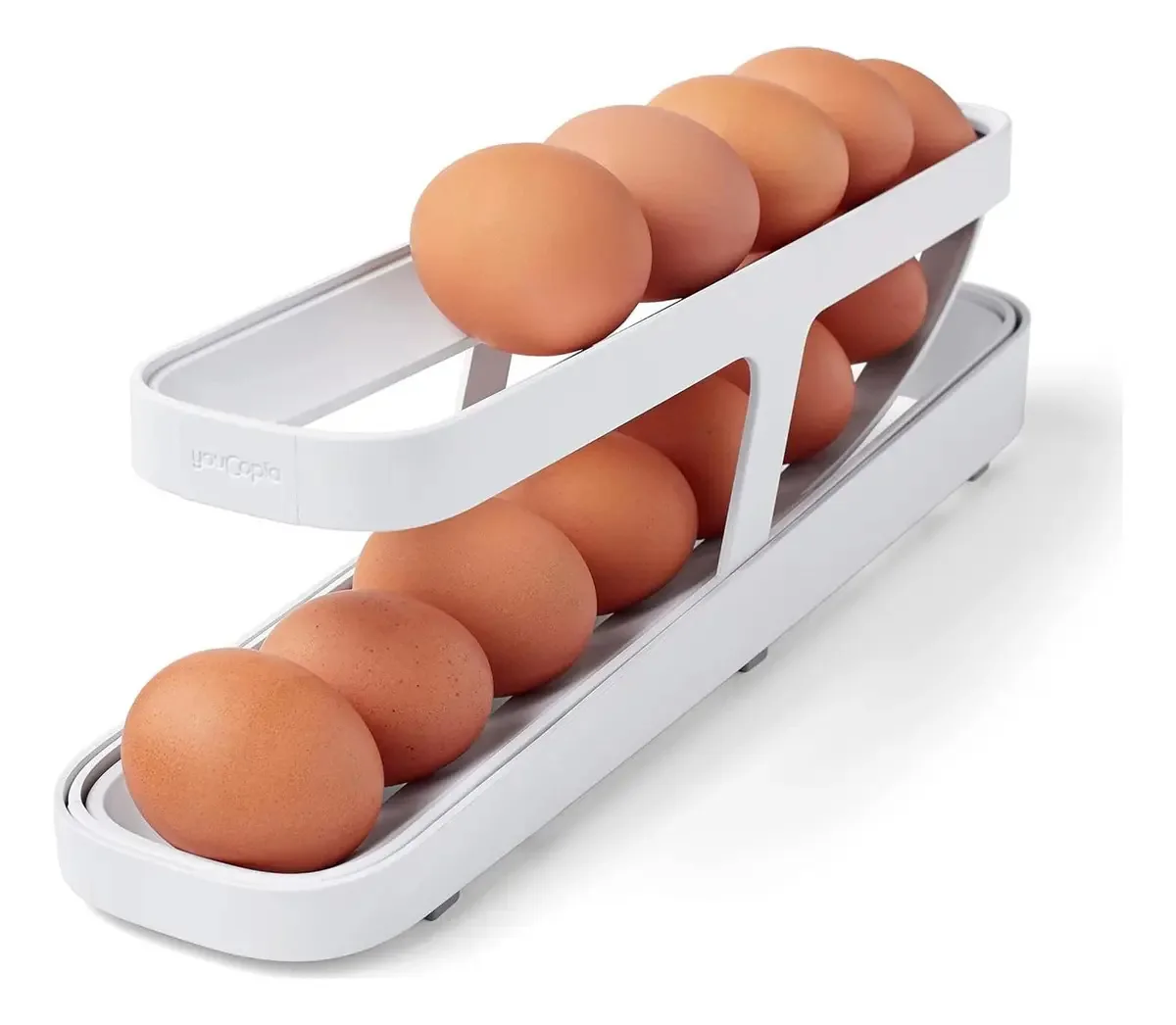 Distribuidor e organizador de ovos Youcopia Rolldown