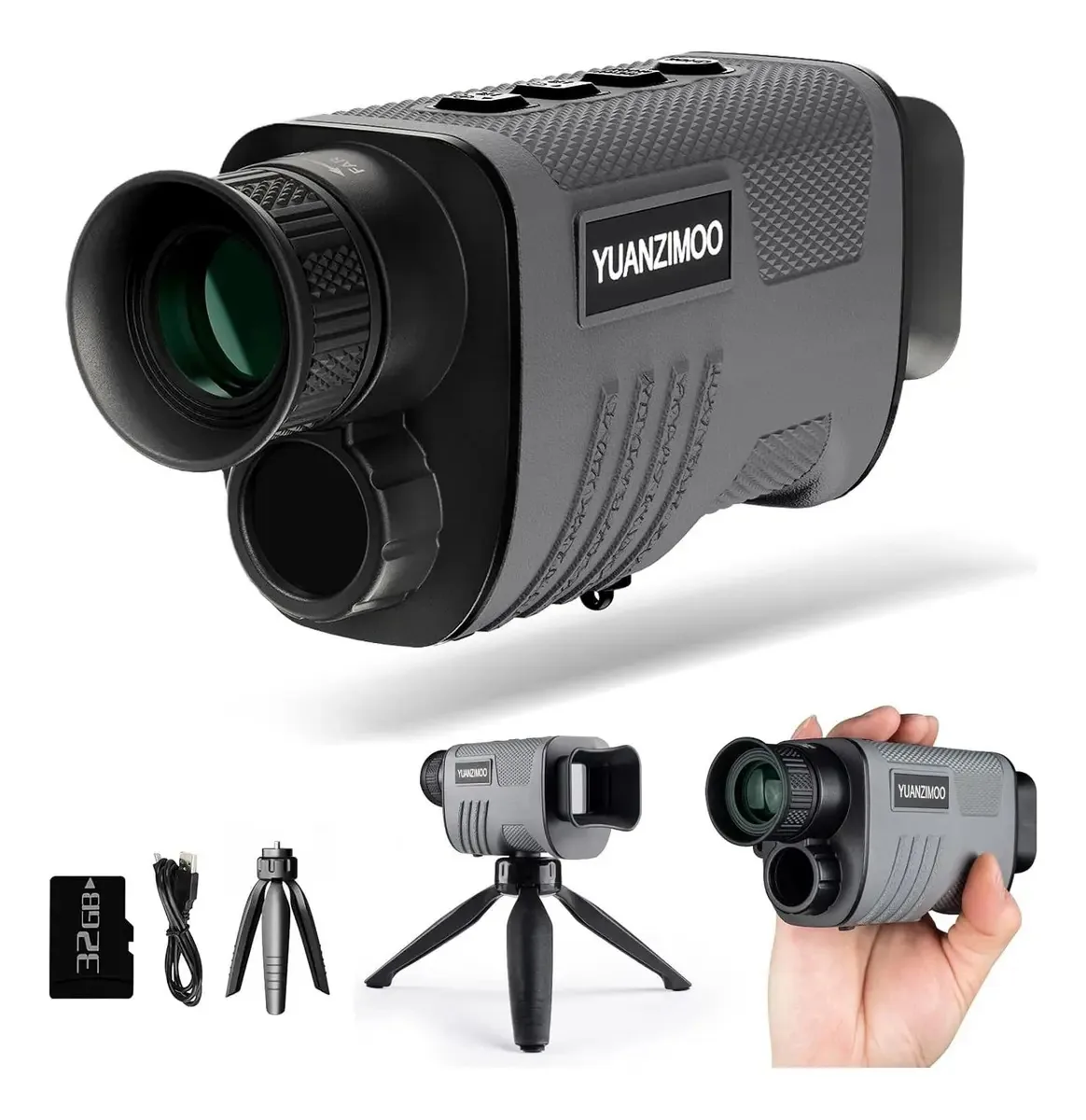 Bateria Yuanzimoo 8x Infrared Monocle 2000mah 32gb