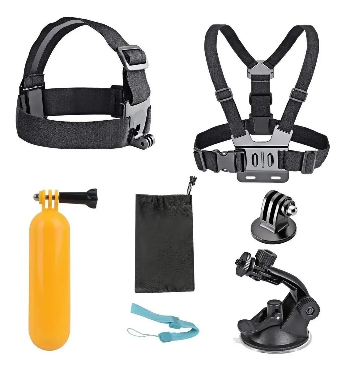 Kit de acessórios para câmera de ação Akaso 7 em 1