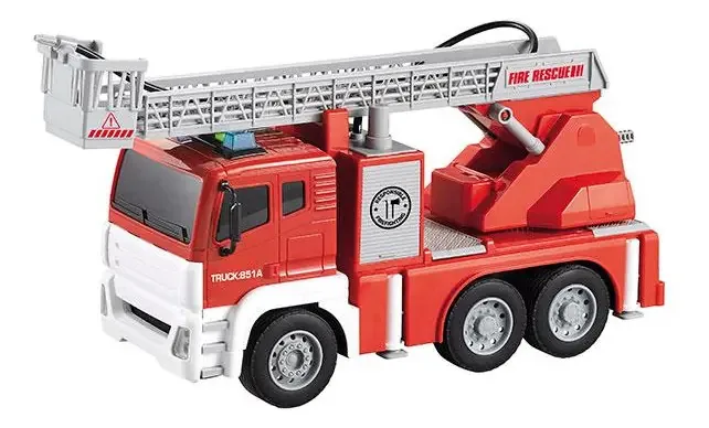 Veículo de caminhão de bombeiros a jato de água 1:12