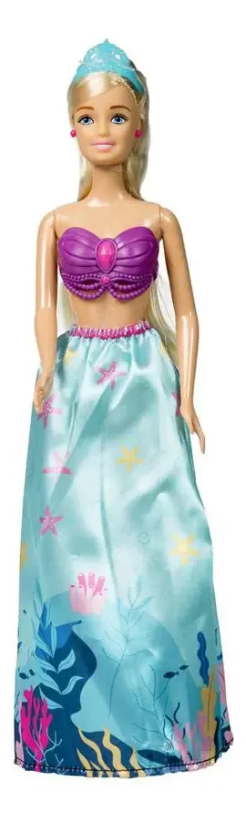Boneca sereia de moda com vestidos