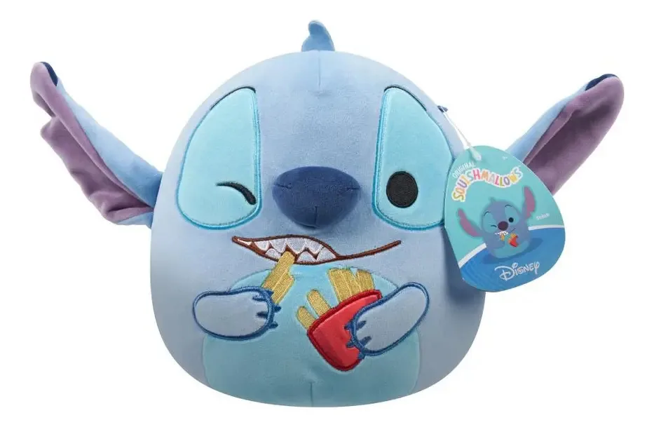 Batatas fritas de pelúcia Squishmallows Stitch 20 cm