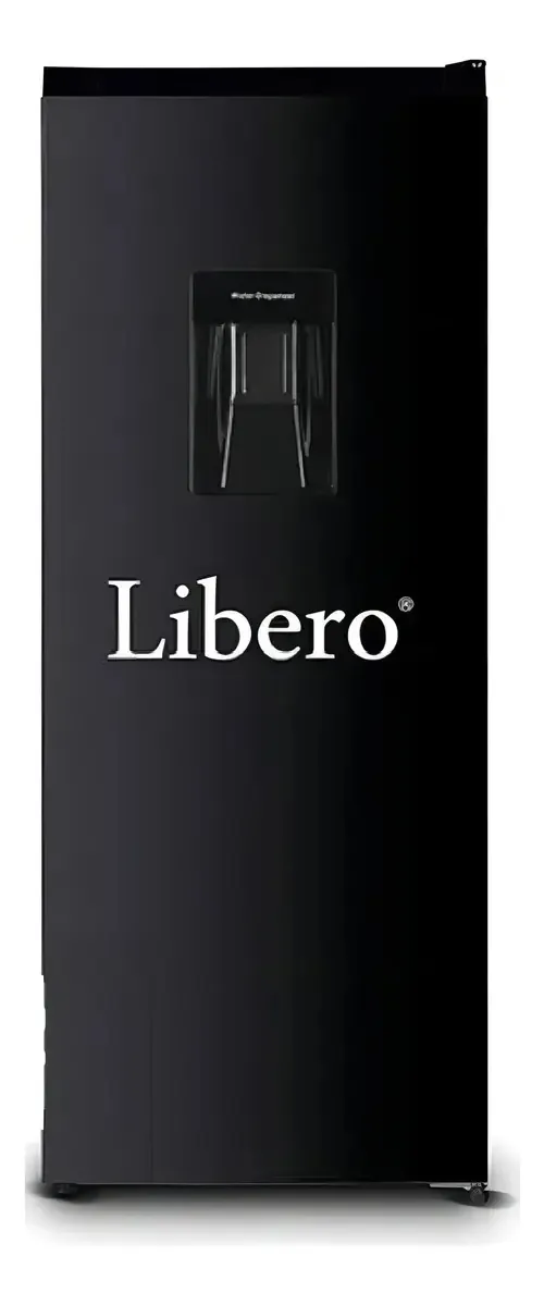 Refrigerador Libero 175lt LRod190dfiwn cor preta