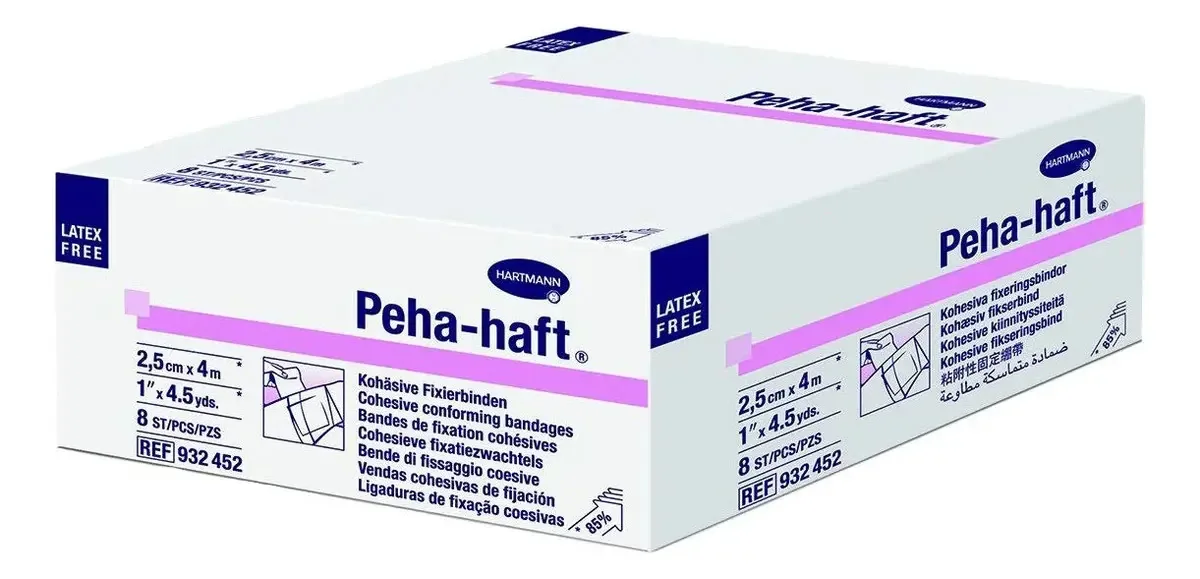 Hartmann 932452 Peha-haft - Bandagem de Gaze Conformante Coesa