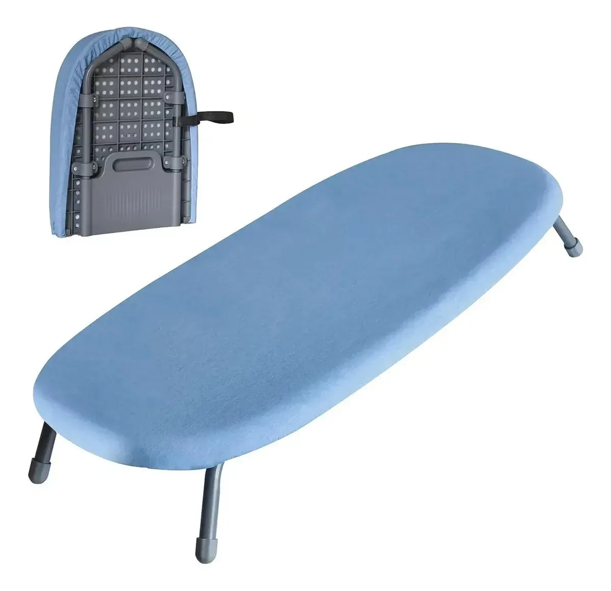 Tábua de passar roupa dobrável suspensa economiza espaço 80cmx30cm