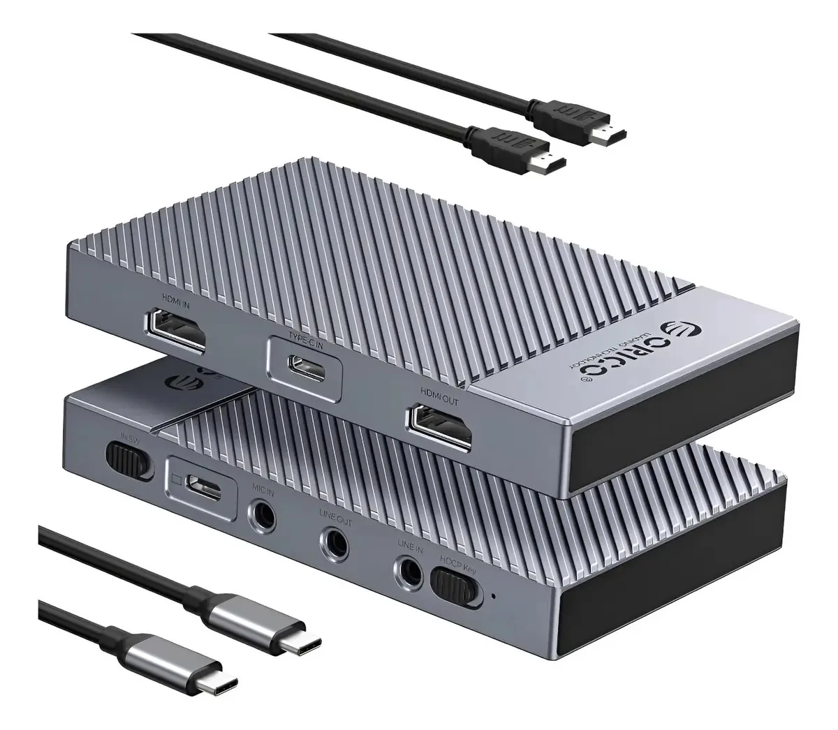 Placa de captura HDMI de entrada dupla Orico 4k 60hz