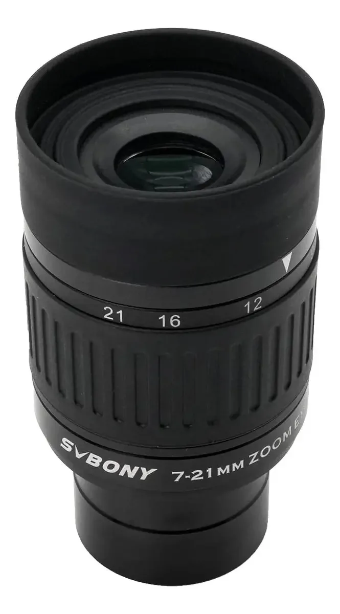 Ocular Zoom 7 de 21 mm para telescópio astronômico