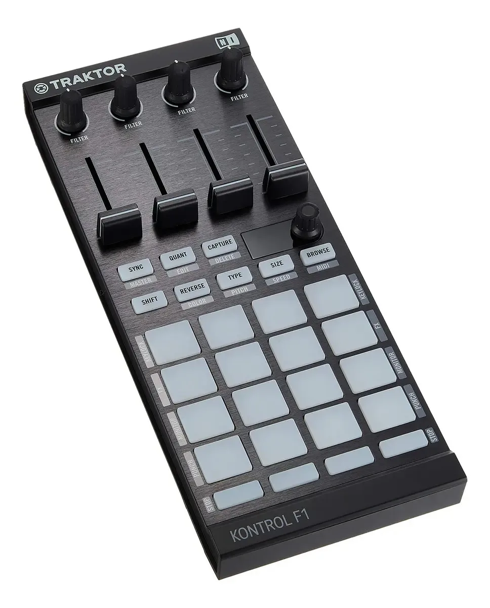 Controlador de DJ Traktor Kontrol F1 Native Instruments com