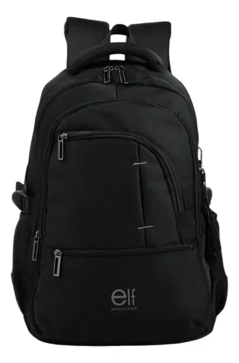 Mochila Elf Reinforced Urban Notebook preta