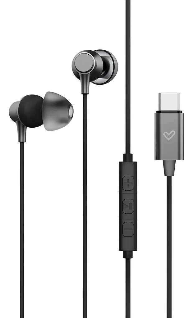 Fones de ouvido intra-auriculares Energy Sistem Metallized 456741 Type-C Plug com microfone de controle de volume viva-voz