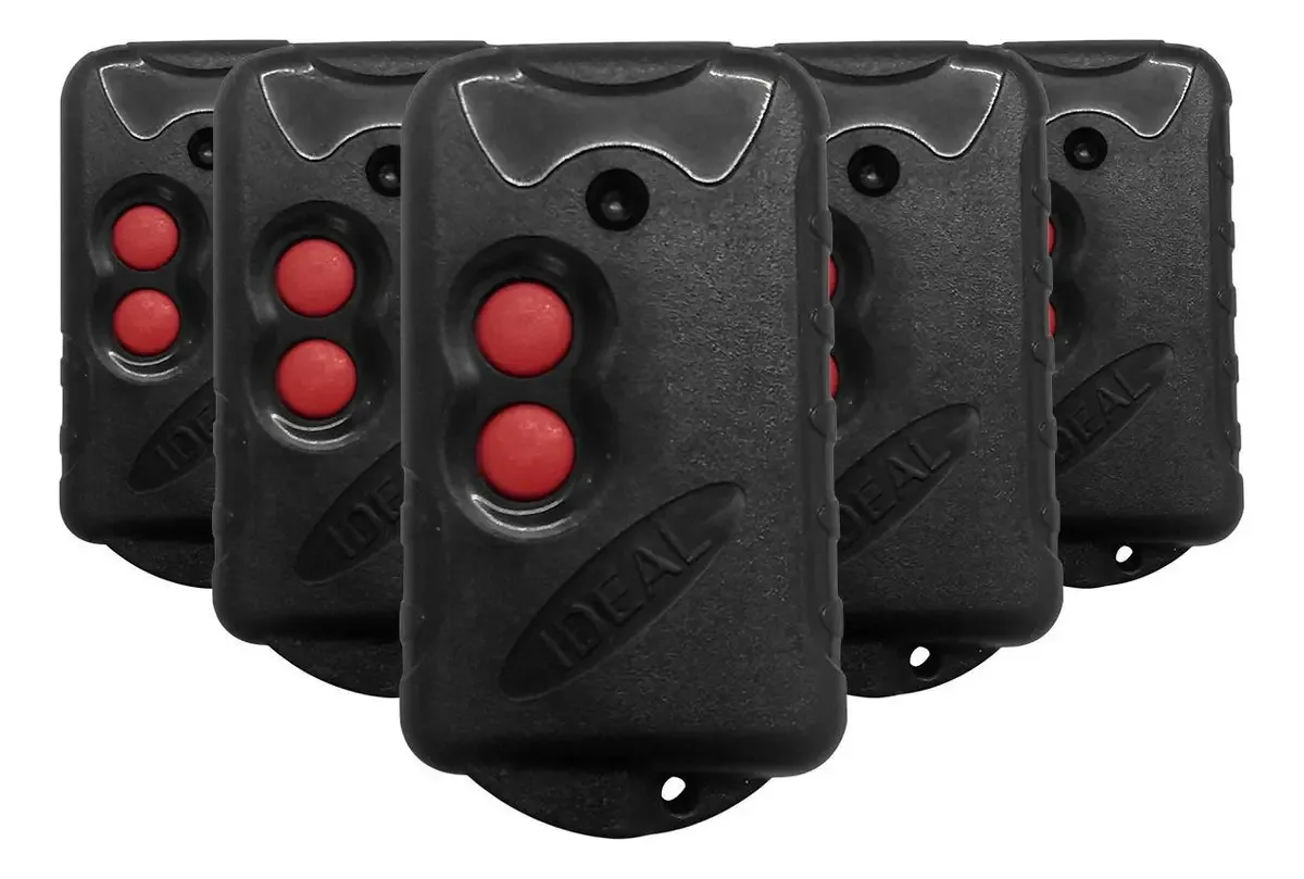 5 Controles Ideal Regraváveis Modelo 2103c Clipe + Argola