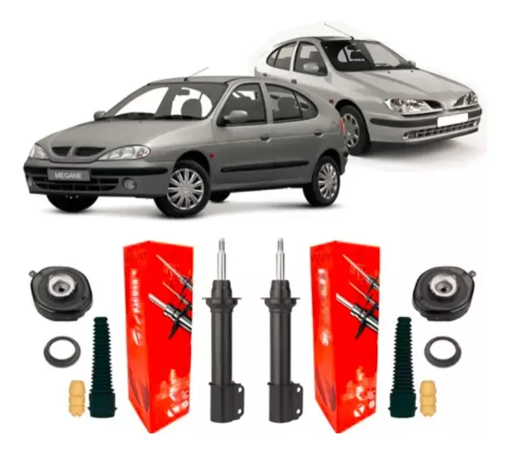 Amortecedor C/ Kit Amortecedor Dianteiro Megane 1996 A 2005
