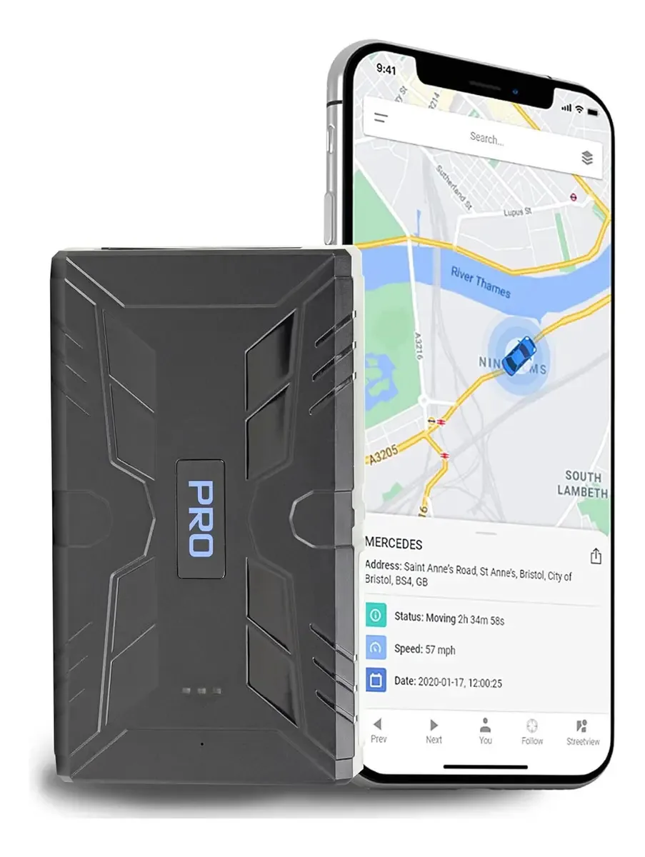 Localizador GPS magnético 4G - rastreamento em tempo real
