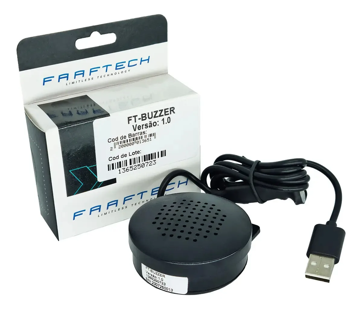 Interface De Avisos Sonoros Faaftech Ft-buzzer
