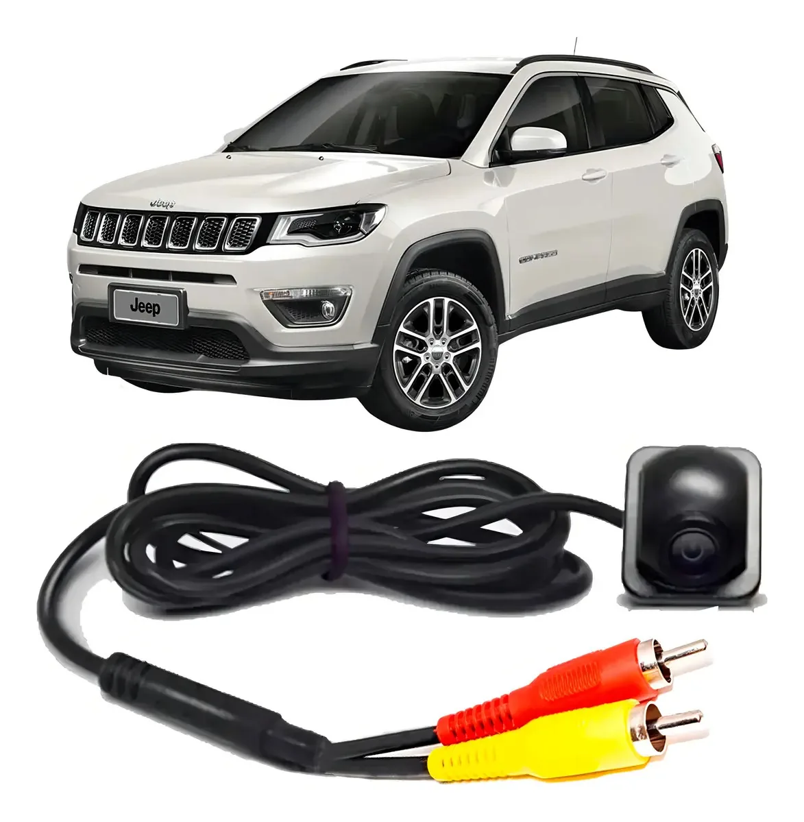 Câmera De Ré Universal Faaftech Dianteira Traseira Mini
