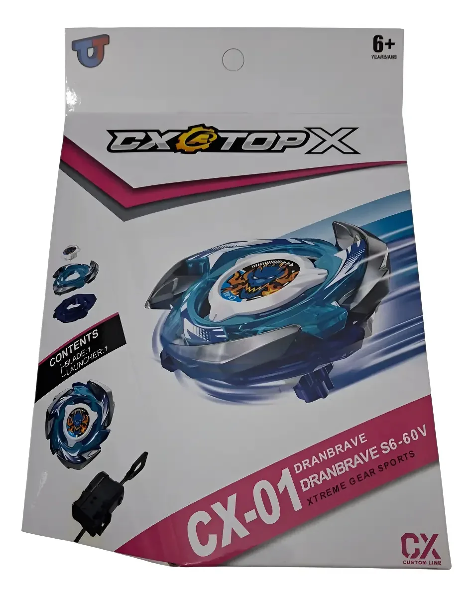 Buzina Beyblade Cx Cx01 Dranbrave S6 60v