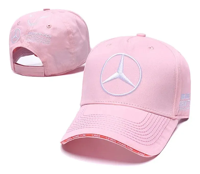 Bonés de beisebol de corrida F1 bordados para bonés rosa tamanho M