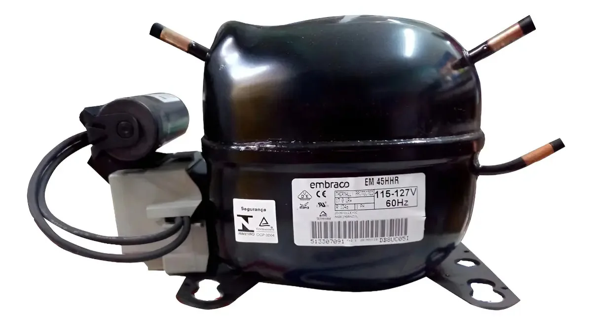 Compressor de geladeira Embraco EM45hhr2