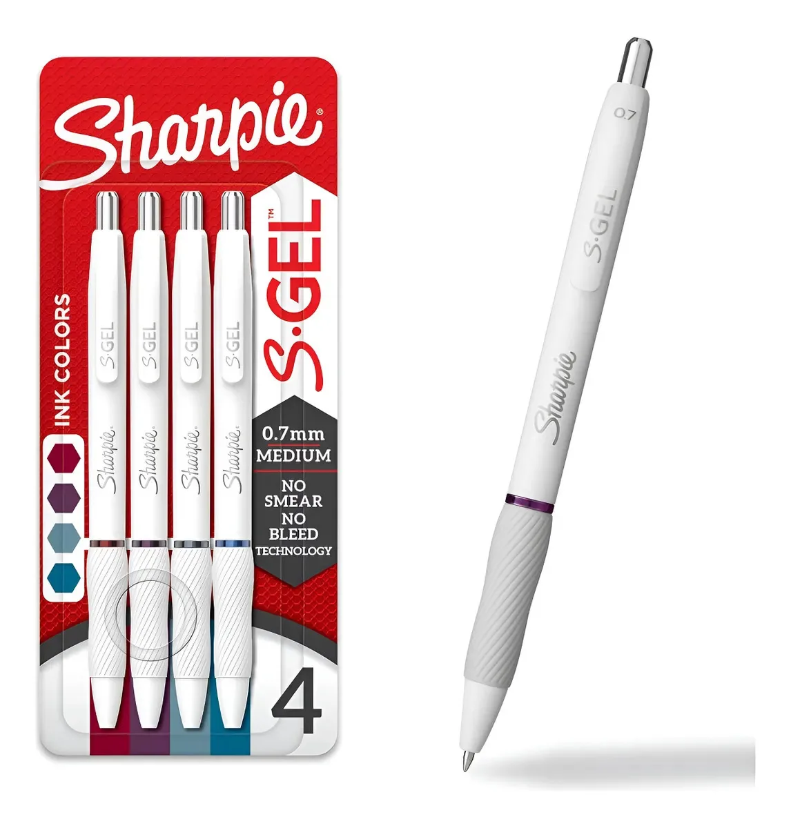 Canetas de gel coloridas para escrever e desenhar ciano