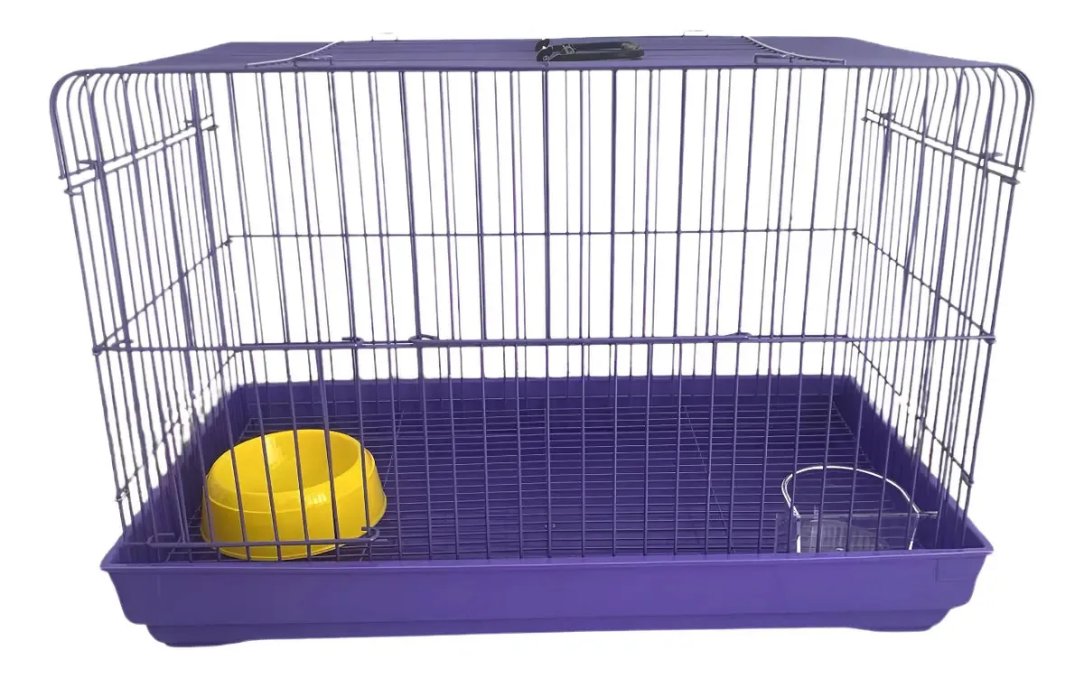 Gaiola para coelhos roxa Tesoro 700H-M