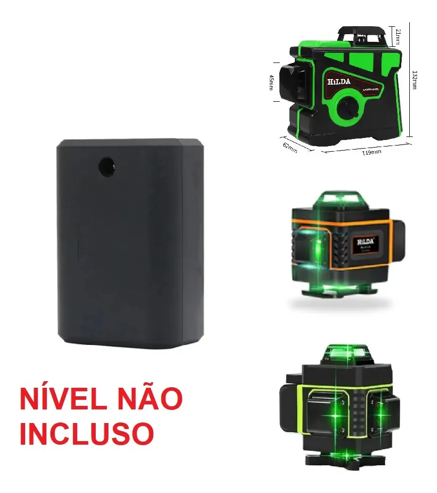 Bateria Extra Para Nível A Laser