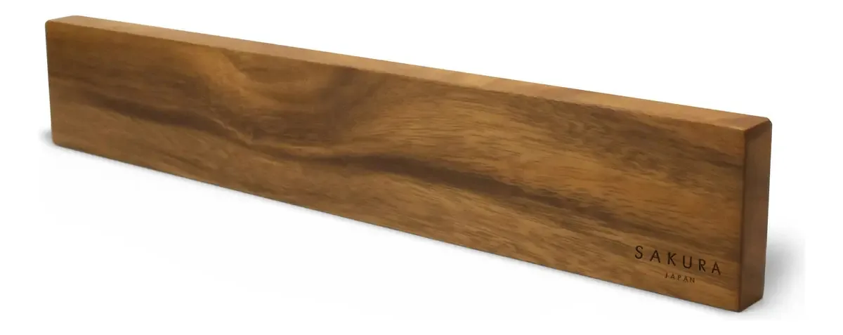 Barra magnética magnética de acácia para facas - Sakura Edge
