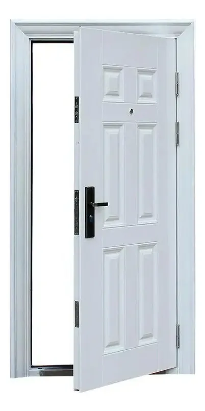 Porta folheada reforçada branca reversível Starway Home Deco 90 x 205, portas usadas, porta, porta de segurança, portas interiores, portas de segurança, impermeabilização Home Protect