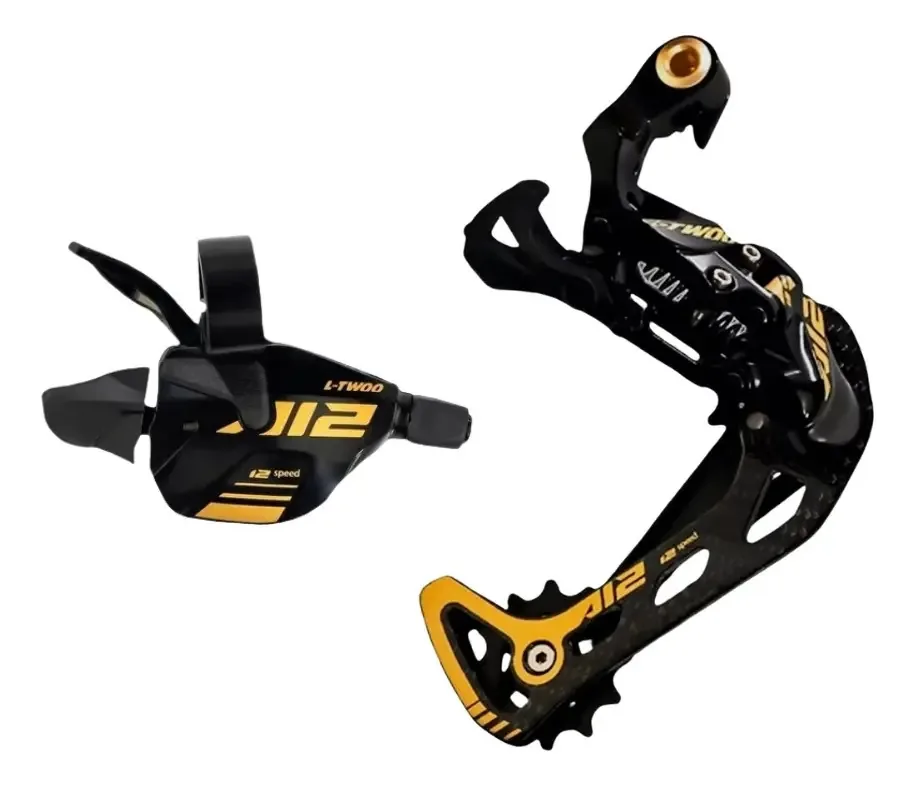 Kit de transmissão Ltwoo 12v Gold Gear Leg + Shifter