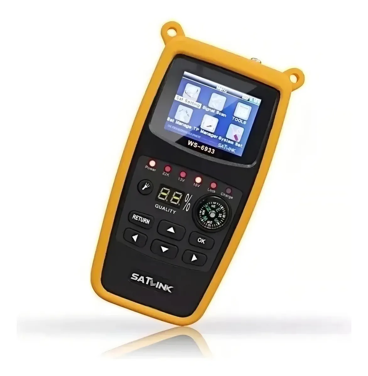 Localizador de Satélite Satlink 6933 Com Tela Digital