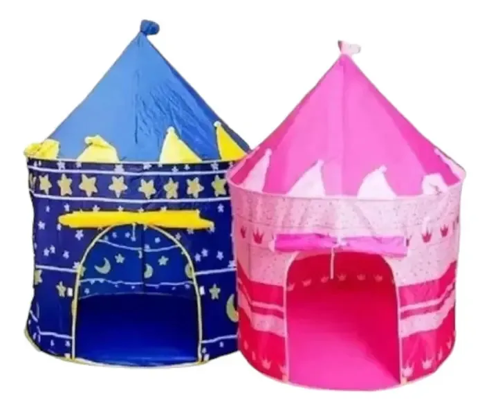 Barraca infantil com design divertido. Cor: Rosa