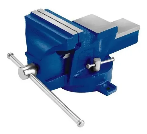 Parafuso de bancada Toolcraft Tc5611 Industrial 8 polegadas Base 360