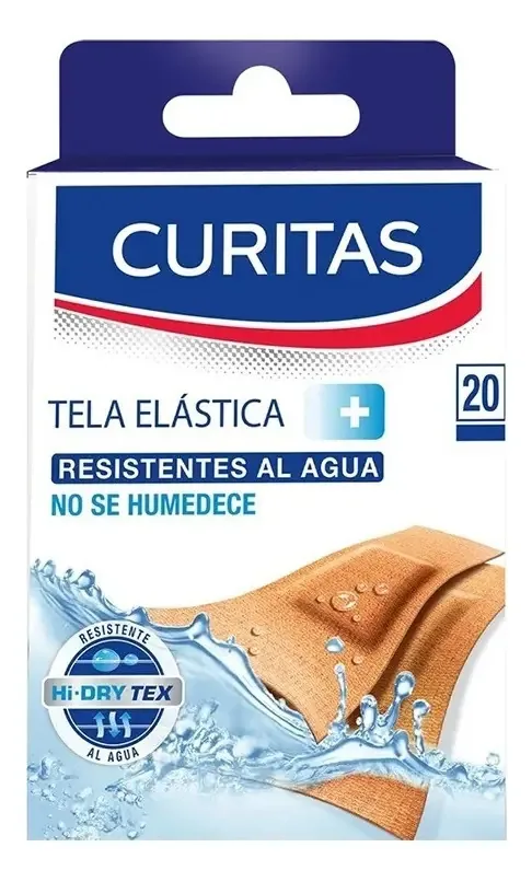 Curativos de Tecido Elástico Resistente à Água 10 Caixas X 24 U