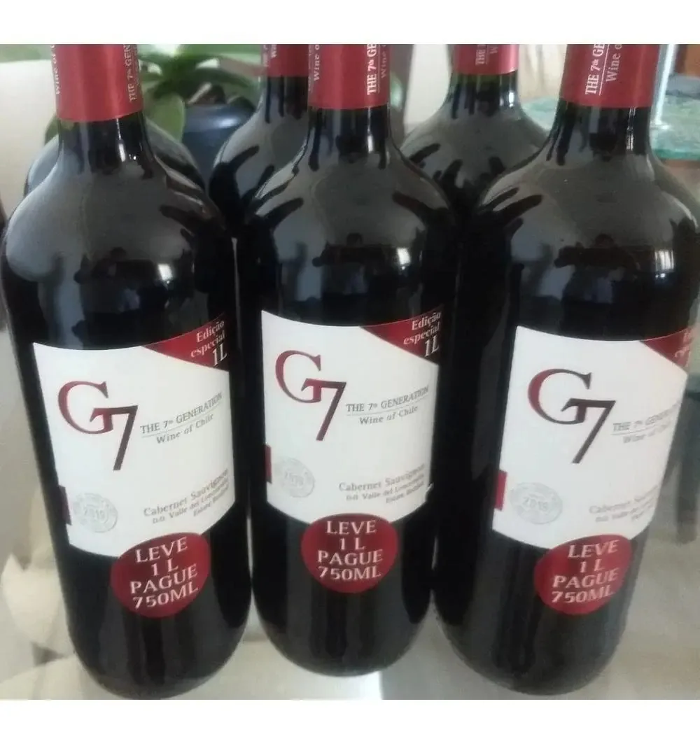 Vinho Chil G7 Cab Lv1lpg750ml