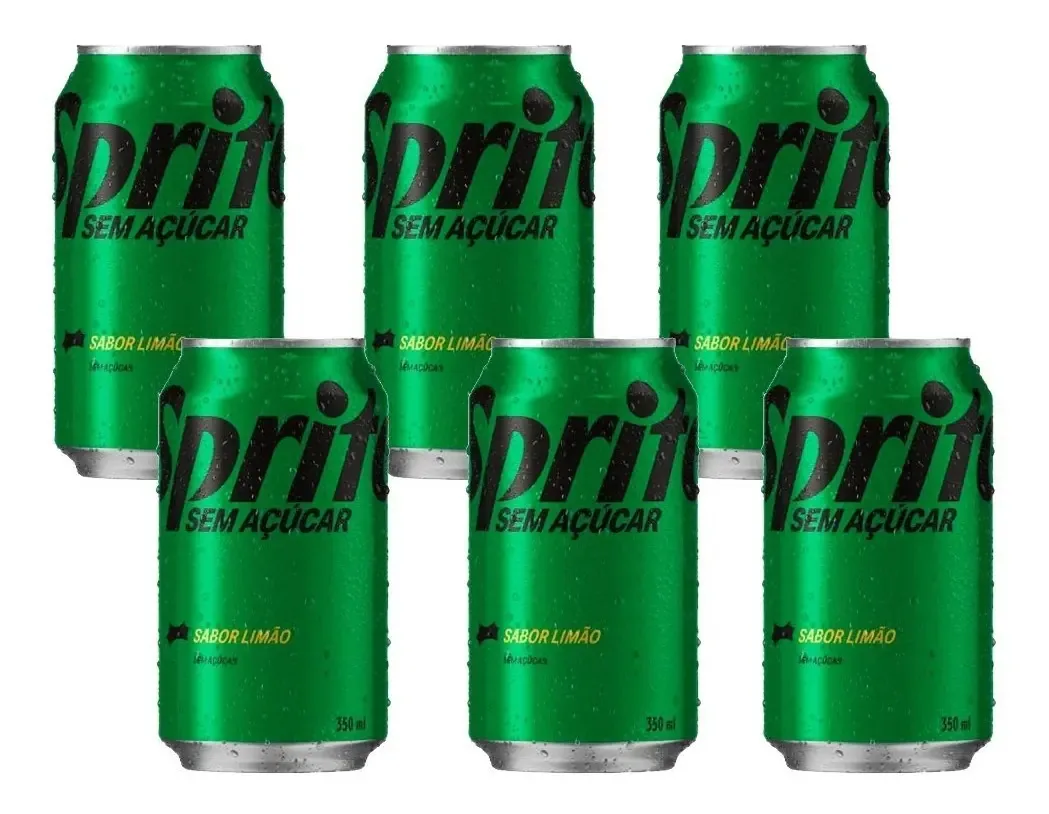 Sprite Sem Açúcar 350ml - 6 Unidades