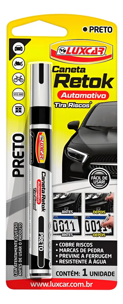 Lux5091 Caneta Retok Automotivo