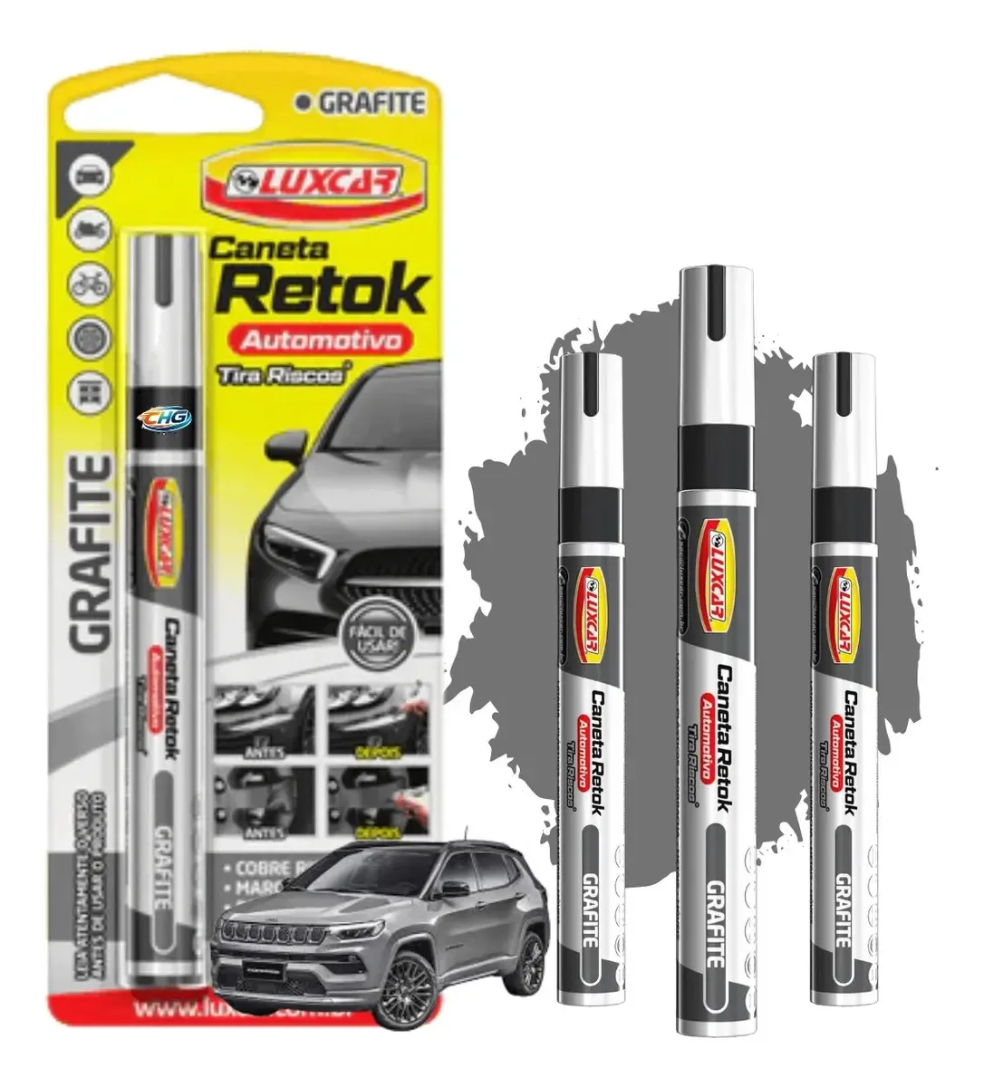 Lux5093 Caneta Retok Automotivo
