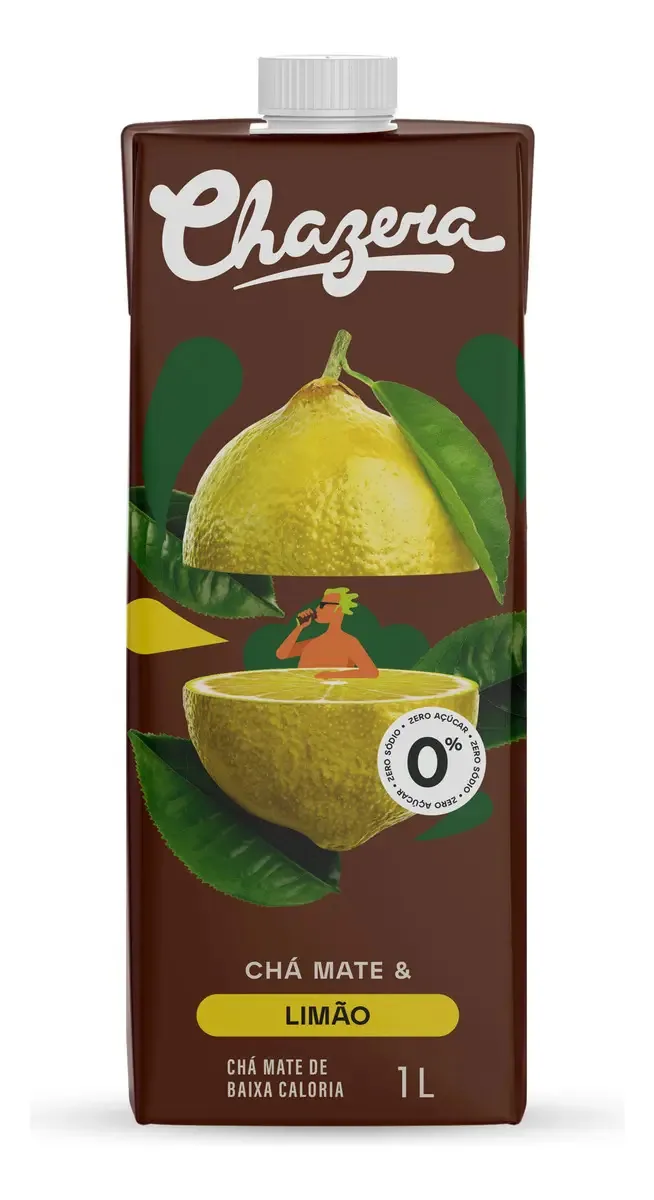 Chazera Chá Mate Com Limão 6 X 1l