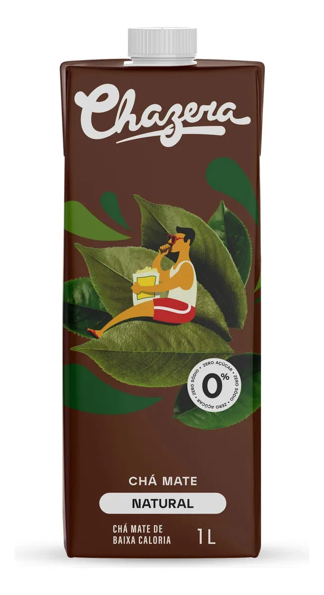 Chazera Chá Mate Natural 6 X 1l