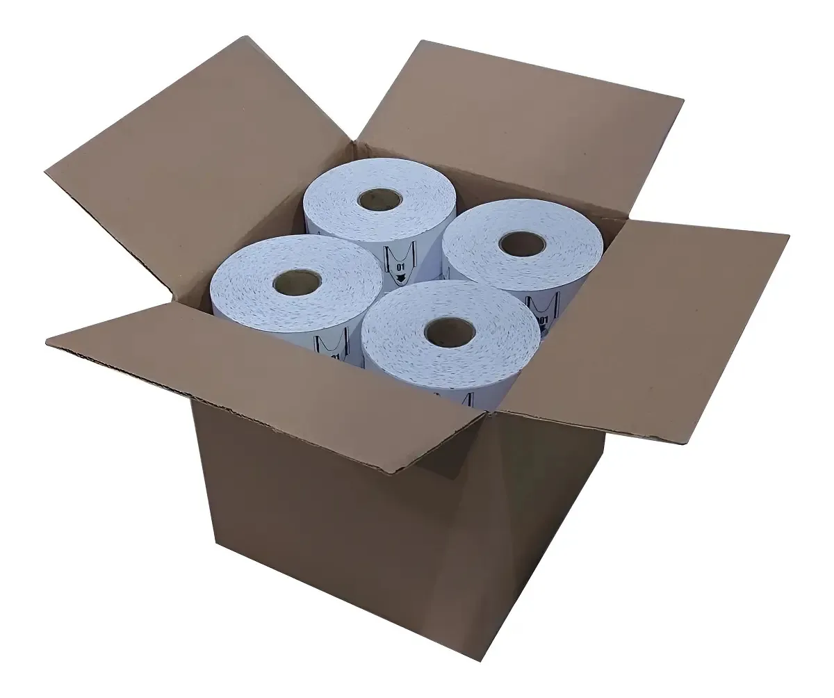 20 Rolos De Senha Bico De Pato 00-99 Com 2000 Senhas Preta