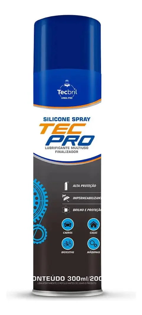 Silicone Spray Lavanda Tecpro 300ml Tecbril
