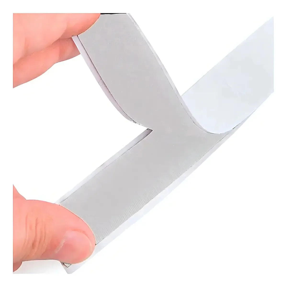 Fecho Contato Fita De Velcro Adesivo 3m 5cm Preto/branco Cor Branco