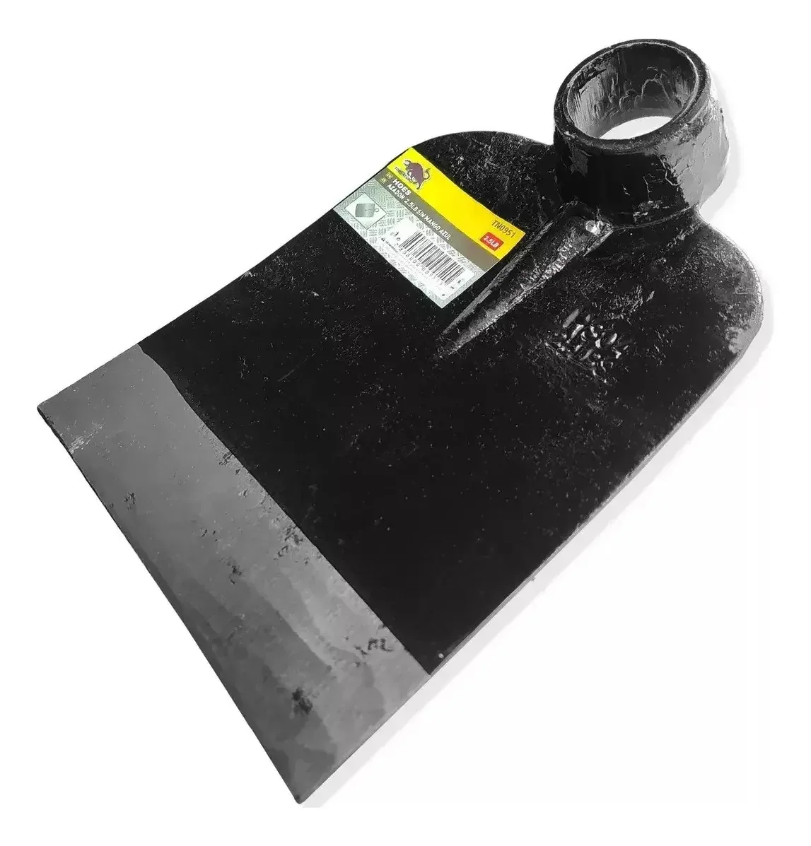 Furo forjado 2,5 libras 14,5x25 cm Jardinagem agrícola sem alça