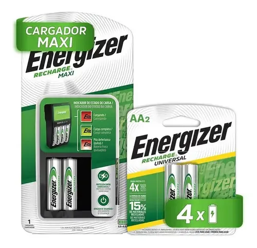 Carregador de pilha Energizer ECOM7 - 127V entrada