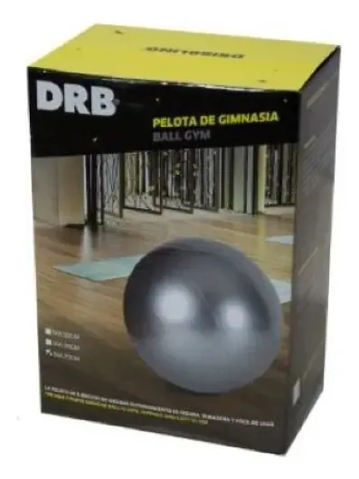 Bola de Pilates Drb 65 cm amarela
