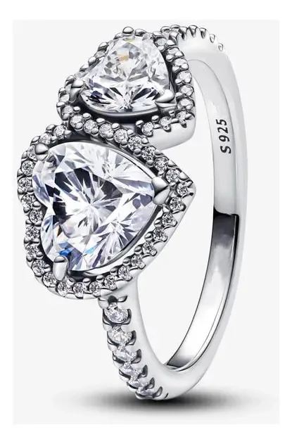 Anel de gravata borboleta clássico para mulheres, anel colorido Pa Jewelry S9 tamanho 6